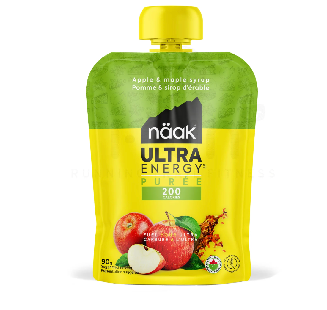 Naak Purée Ultra Energy - pomme et sirop d'érable
