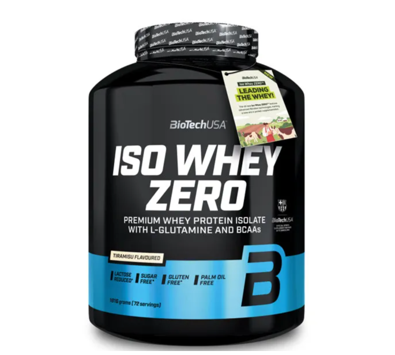 Whey Isolate - Biotech USA - Iso whey zero (1816g) - Saveur Tiramisu