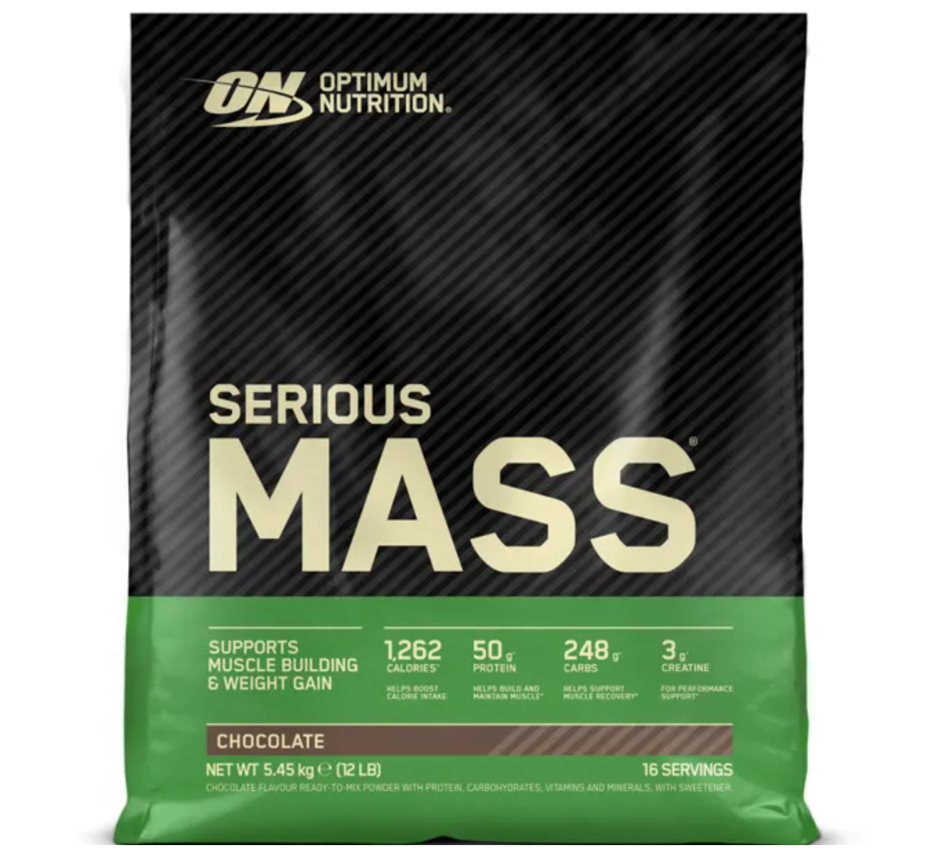 Hard gainer Optimum Nutrition - Serious Mass - Chocolate 5450g