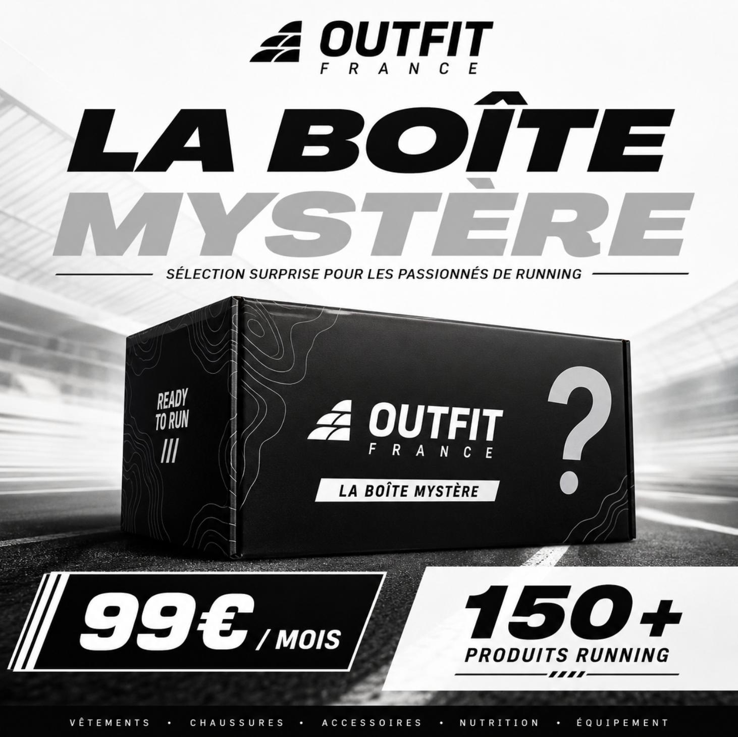 OUTFIT BOITE DE RUNNING MYSTÈRE